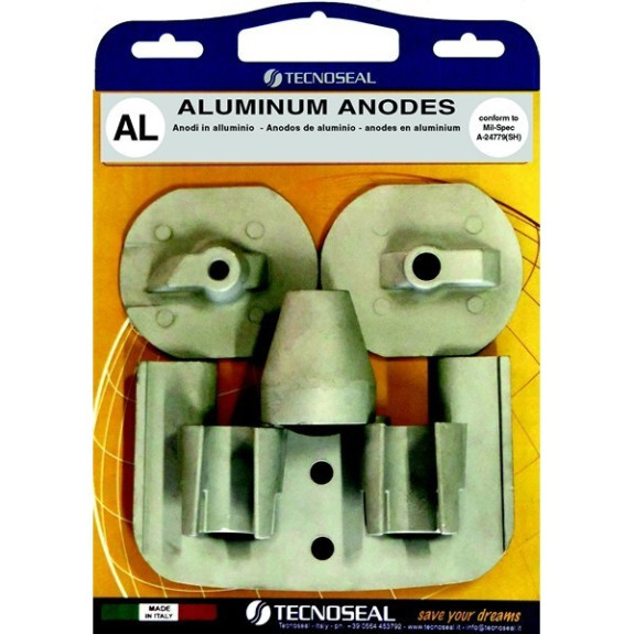Kit Anodes Aluminium YANMAR standard