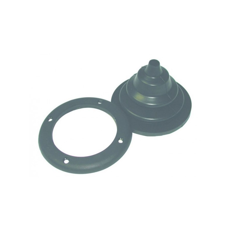 Soufflet passe câble Noir d 10 à 14 mm