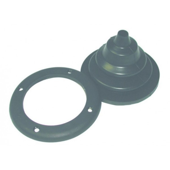 Soufflet passe câble Noir d 10 à 14 mm