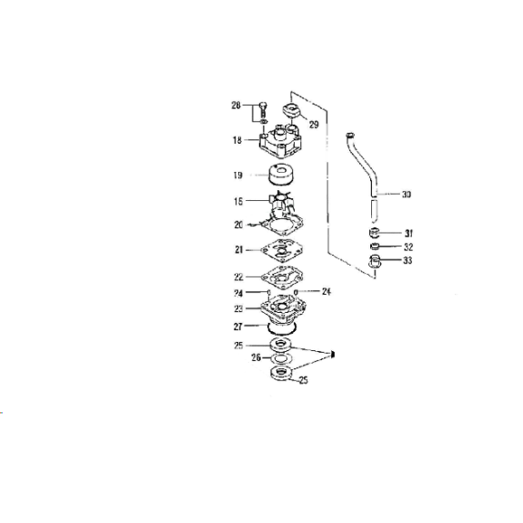 Turbine Tohatsu 40 , 50 et 70 cv, 2 temps