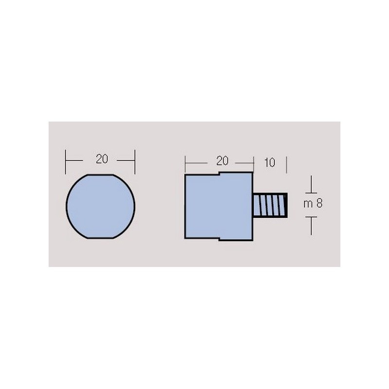 anode bougie yanmar 1GM et 1GM10