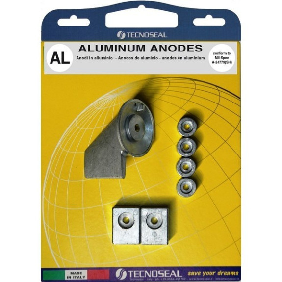 KIT ANODE SUZUKI DF40, DF50 ALUMINIUM