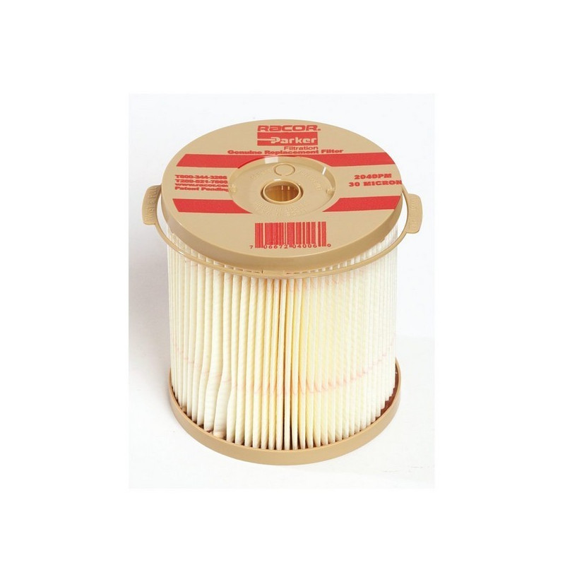 Cartouche 30Microns  pour filtres Racor 900FG