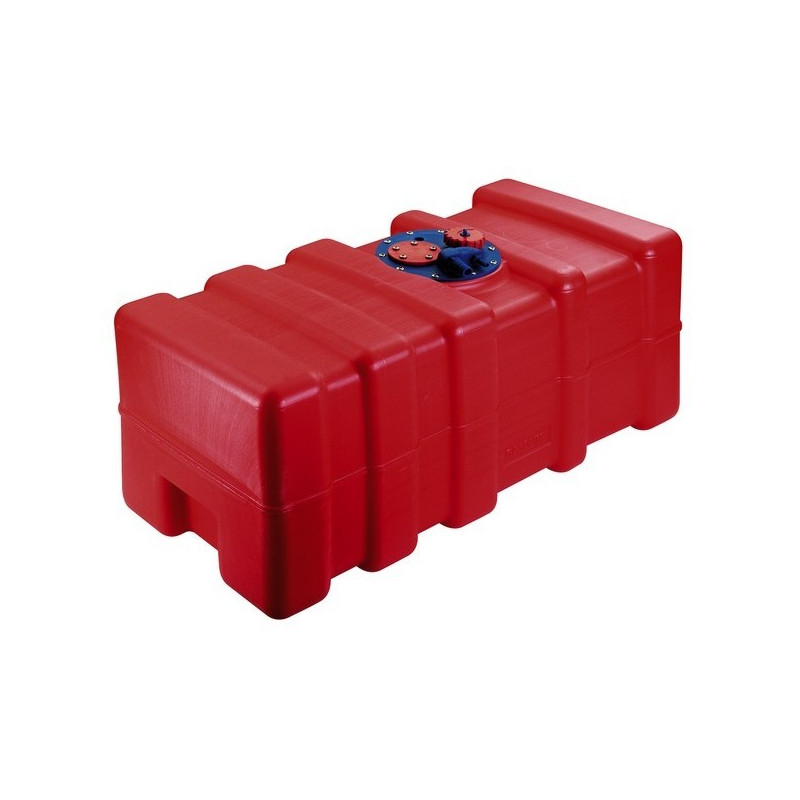 Réservoir carburant pour bateau 70L, horizontal.