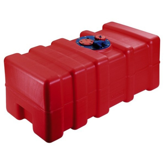 Réservoir carburant pour bateau 70L, horizontal.