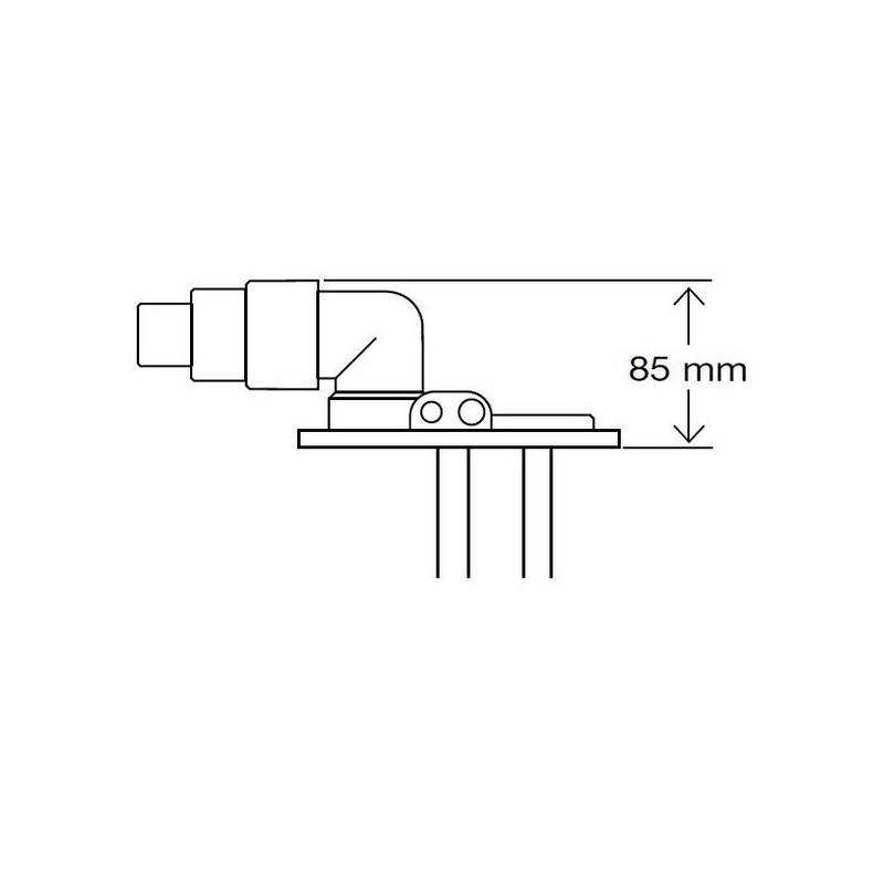 Réservoir carburant asymetrique 190L