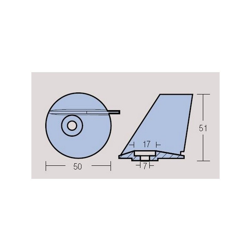 Anode Tohatsu de 25, 30 et 40 cv