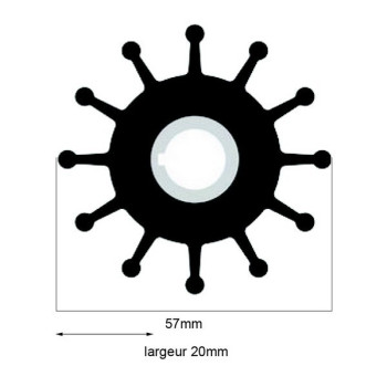 Turbine Westerbeke 6 cyl. SHERWOOD 10077 2