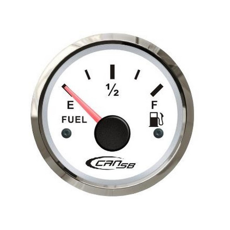 Compteur carburant blanc VDO - 10/180 Ohms