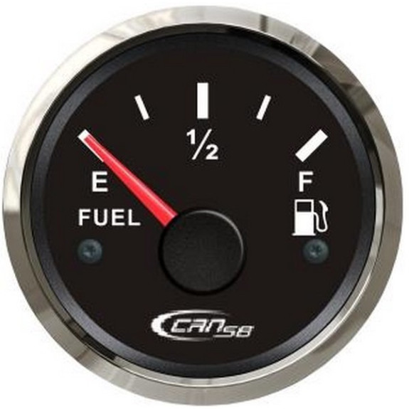 Compteur carburant Noir US 240/33 Ohms