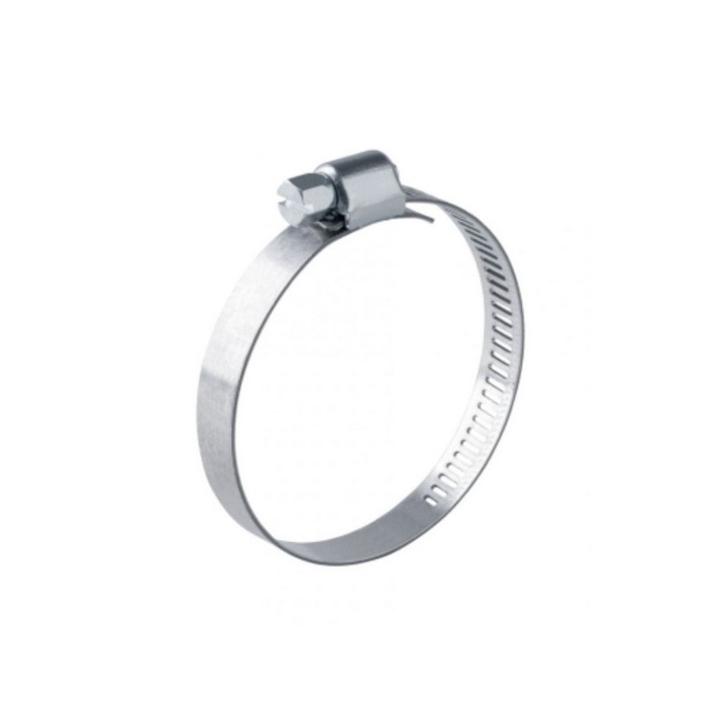 2 Colliers Inox L12 à 22 mm - largeur 9 mm