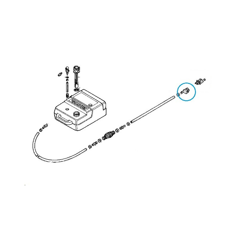 Raccord Tuyau 10Mm Honda(Eco)